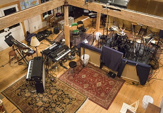 Before This World recording sessions. Photo by Spencer Worthley.